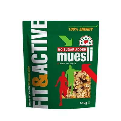 Vitalia Fit & Active Muesli 650 gm