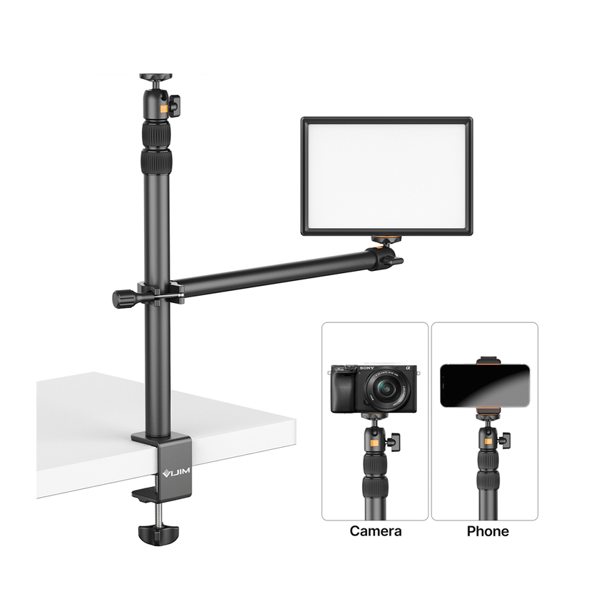 Overhead Desk Mount Stand For DSLR, DSLR & Ring Lights (Ulanzi VIJIM-LS02)