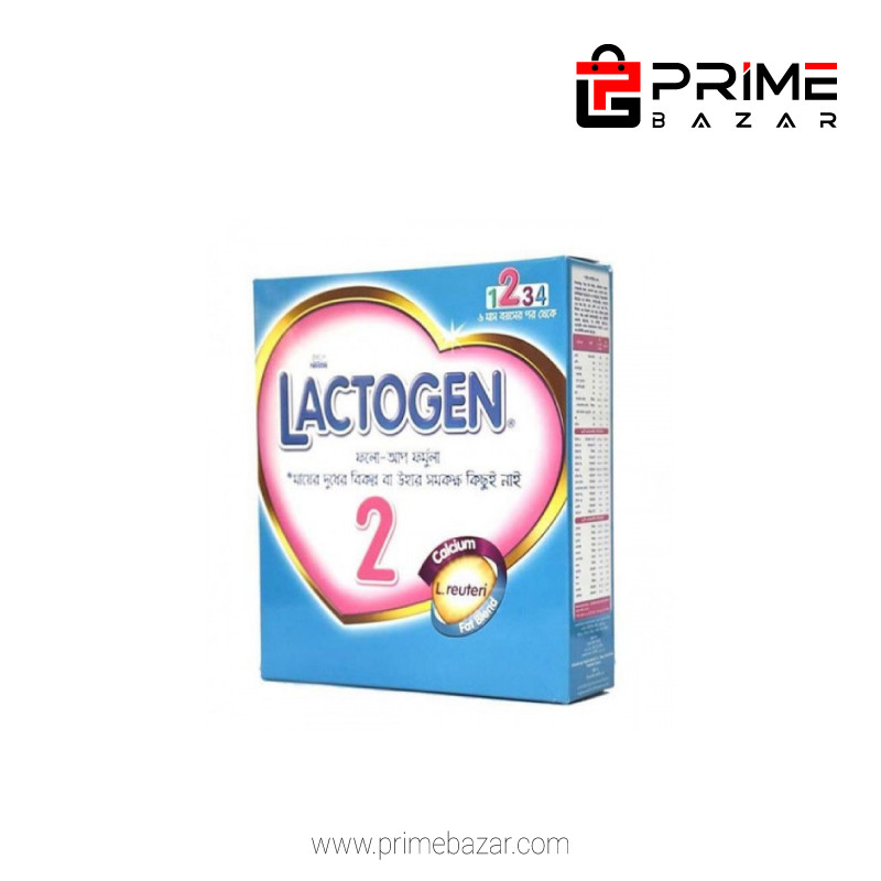 Nestlé LACTOGEN 2 Follow up Formula with Calcium 6m+ 350 gm BIB