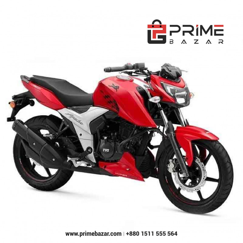 TVS Apache RTR 160CC 4V Motor Cycle (DD)