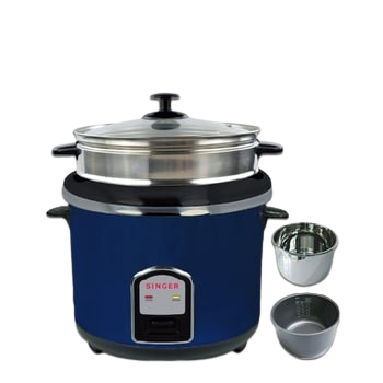 SINGER Rice Cooker 1.8L-SRCDB9918PRIME (Double Pot)