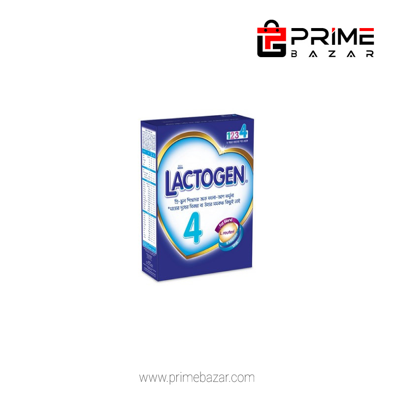 Nestlé LACTOGEN 4 Follow up Formula 2-5 Years 350 gm BIB